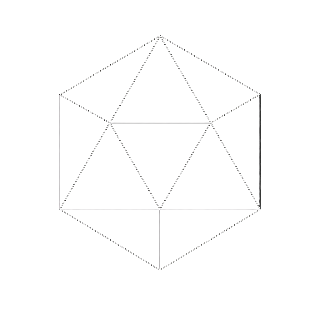 Знак RTMLNV — икосаэдр в шестиугольнике